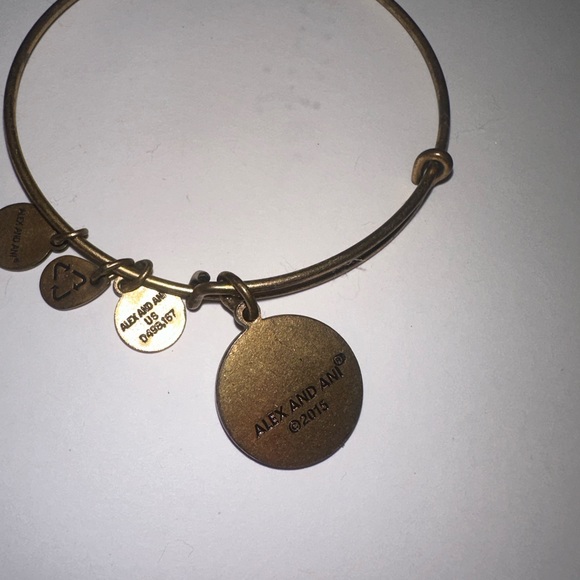 Alex and Ani letter E bracelet. - Picture 2 of 3
